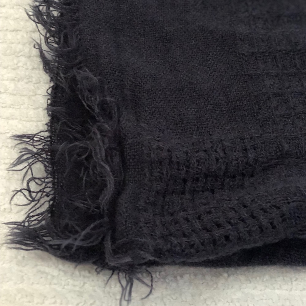 Navy Infinity Scarf - Picture 2 of 4